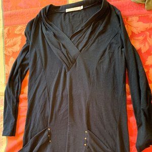 Testimony Los Angeles Black Top/Dress S - w/pocket